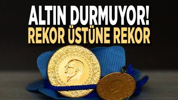 Altın durmuyor! Kapalıçarşı’da çeyrek altın 10 bin TL’yi geçti..!