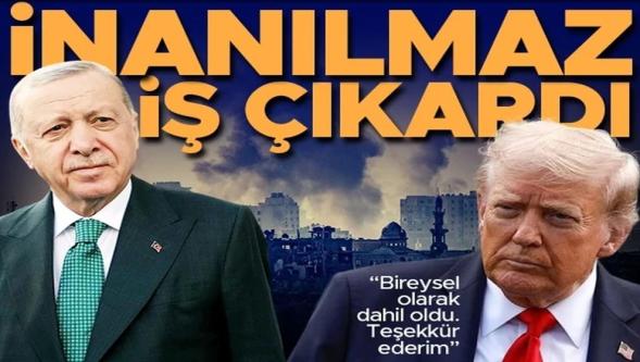 Gazze'de tarihi barış anlaşması! Donald Trump: "Erdoğan kişisel olarak ilgilendi..!"