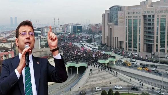 İmamoğlu, Çağlayan Adliyesi'nde ifade verecek... İstanbul Valiliği'nden 4 ilçede miting ve eylem yasağı!