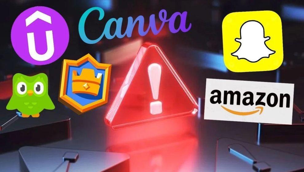 Amazon Web Servisi çöktü! Canva, Snapchat, Roblox dahil bazı uygulamalarda erişim sorunu yaşanıyor...