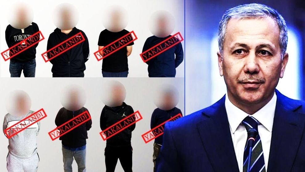 Bakan Ali Yerlikaya duyurdu: 'Kırmızı bültenle aranan 6 suçlu Türkiye'ye getirildi..!'