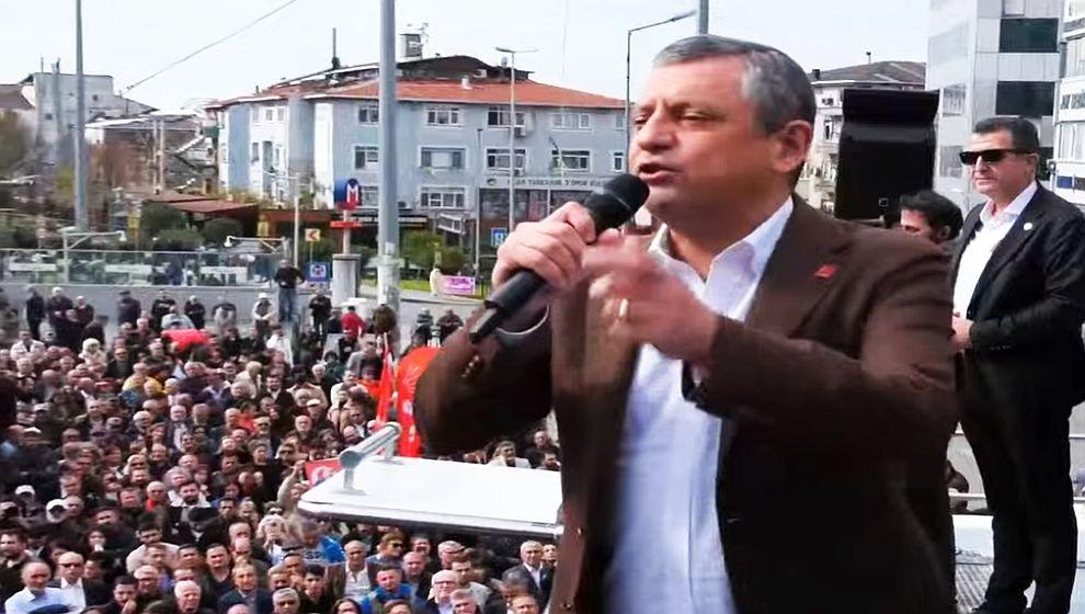 CHP lideri Özgür Özel, Çağlayan'da!