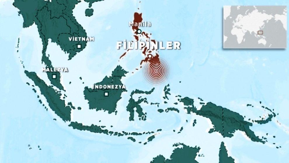 Filipinler'de 7.6 büyüklüğünde deprem! Tsunami uyarısı yapıldı...