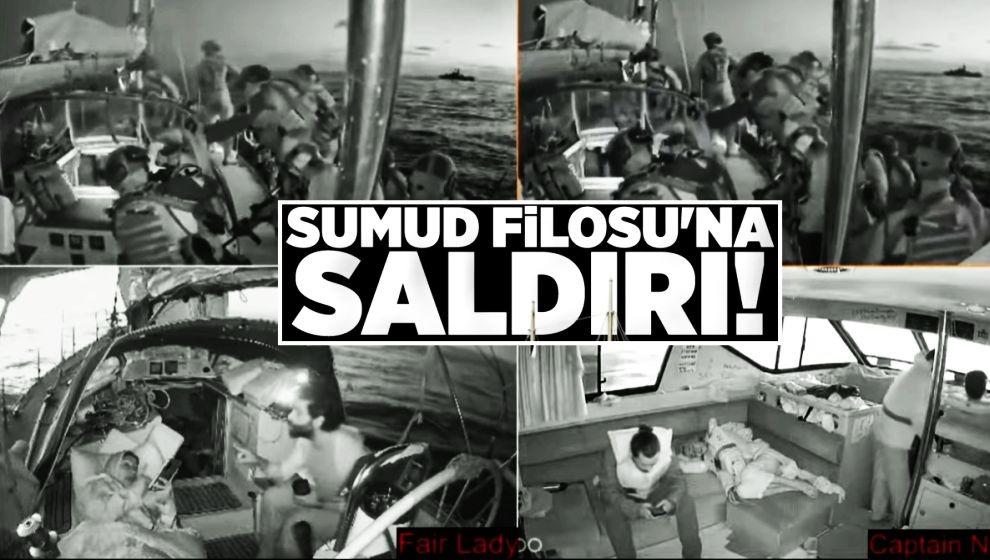 İsrail donanması Sumud Filosu'na baskın düzenledi! 29'u Türk 201 aktivist alıkoyuldu..!