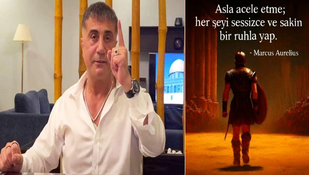 Sedat Peker’den manidar paylaşım! “Güç sessizliktir...!