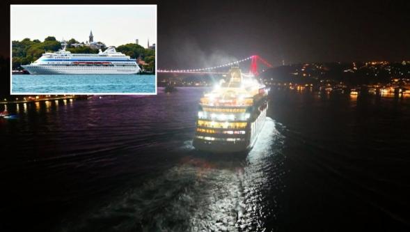 Astoria Grande adlı Rus kruvaziyeri İstanbul'a yanaşamadı! Rus basını 'Türkler intikam aldı' diye yorumladı...