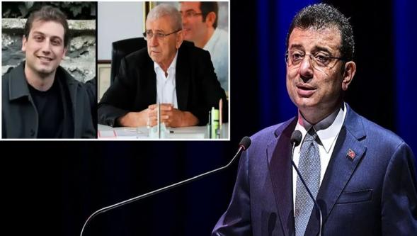 Ekrem İmamoğlu'nun ailesi ifade vermek için İstanbul Emniyet Müdürlüğü'nde...