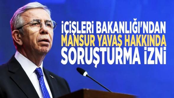 Mansur Yavaş'tan soruşturma iznine ilk tepki: "Unutulmasın; hukuk bir gün herkese lazım olacaktır..!"