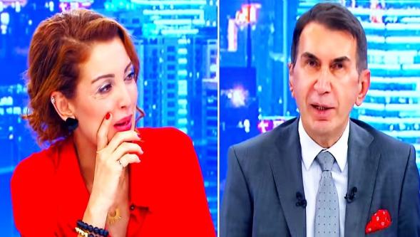 Nagehan Alçı ve Fuat Uğur TGRT Haber'de birbirine girdi... ‘Ben AK Parti’yi savunuyorum..!’