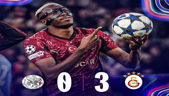 Osimhen'den hat-trick, Galatasaray'dan Amsterdam'da tarihi galibiyet...