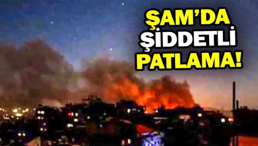 Şam'da şiddetli patlama... Ölü ve yaralılar var!