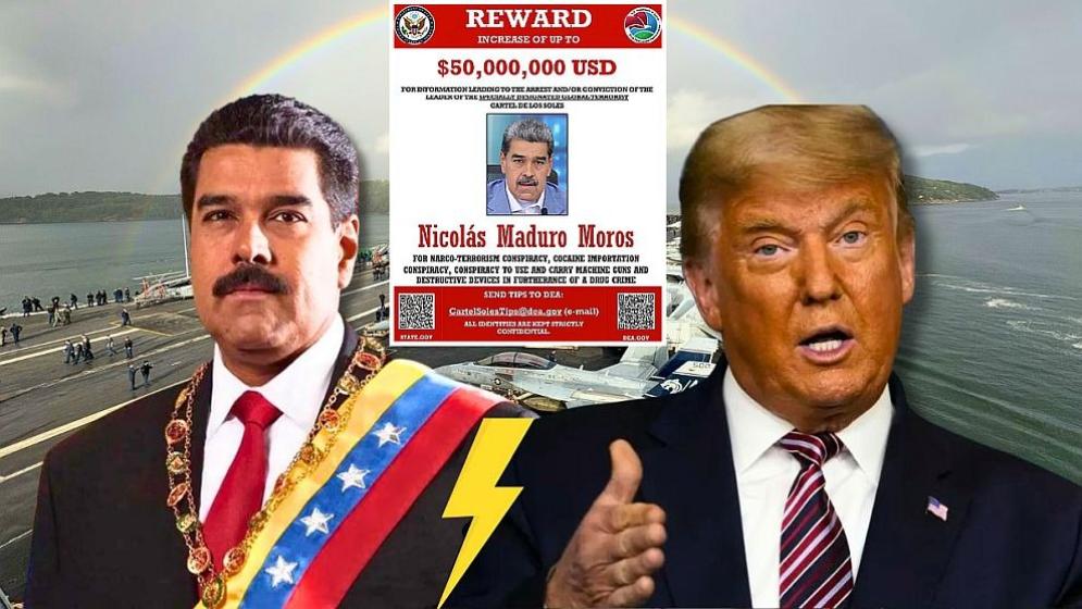 ABD Maduro'nun başına '50 milyon dolar ödül' koydu! Venezuela'ya operasyon kapıda...
