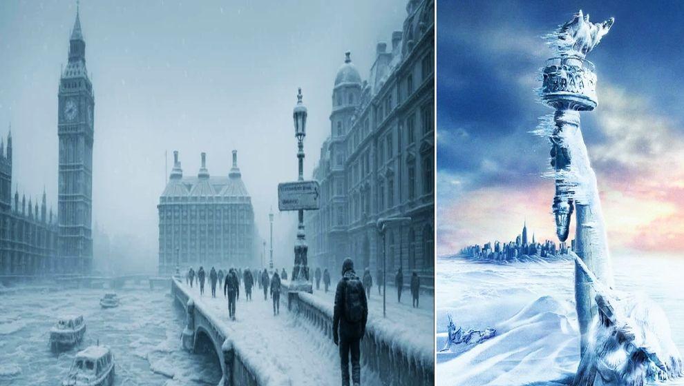 Bilim insanlarından ürküten senaryo! Buzul çağı başlayabilir... Avrupa 'derin dondurucuya' döner!