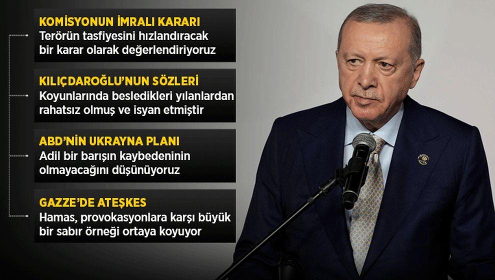 Cumhurbaşkanı Erdoğan: 
