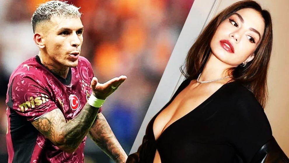 Havada aşk kokusu var! Lucas Torreira, Demet Özdemir'e kalp attı...