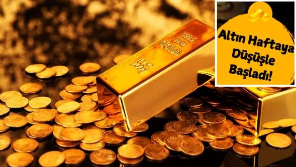 Ateşkes için yeni umut ve kâr satışı… Altın haftaya düşüşle başladı! 