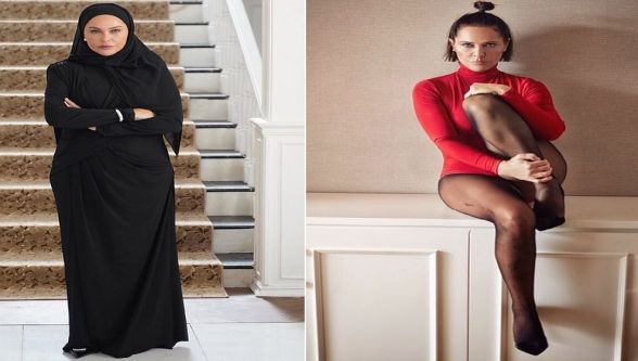 Yeni rolü için tesettüre giren Hülya Avşar'a yorum yağdı...