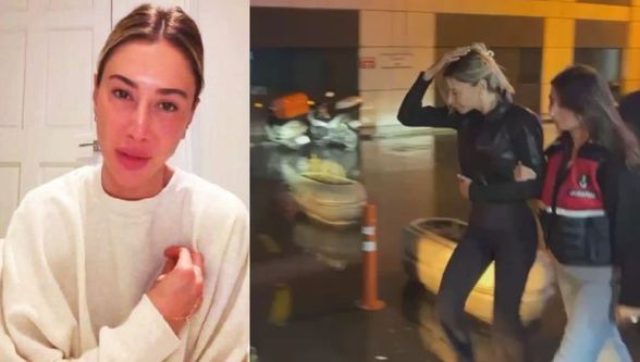 Şeyma Subaşı İstanbul Havalimanı'nda jandarma tarafından gözaltına alındı...