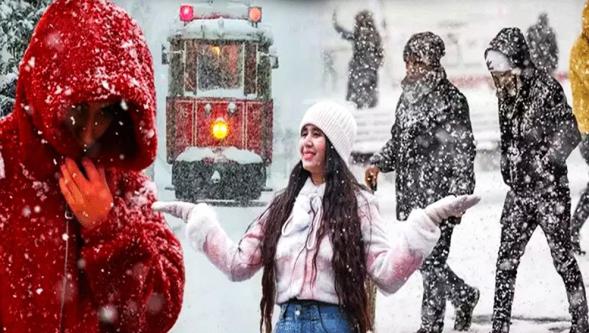 'Sarı' ve 'turuncu' alarm... Meteoroloji'den 38 il için kuvvetli kar yağışı uyarısı!