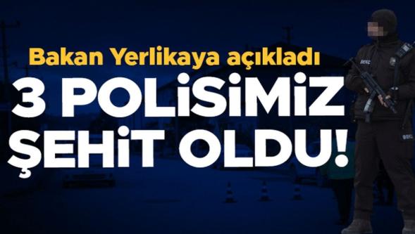 Yalova'da DEAŞ operasyonu! Bakan Yerlikaya duyurdu: "Üç kahraman polis şehit oldu..!"