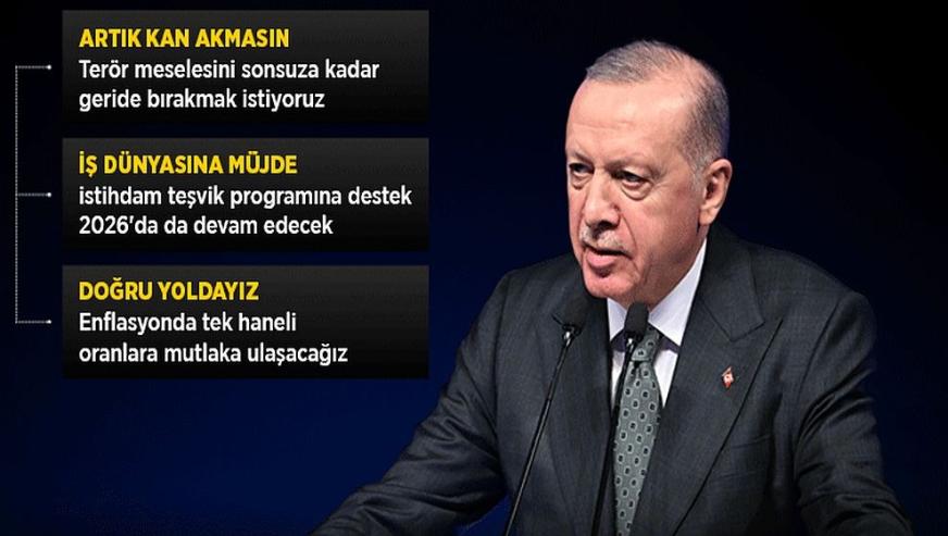 Cumhurbaşkanı Erdoğan'dan işverenlere asgari ücret çağrısı: 'Elinizi taşın altına koyun..!'