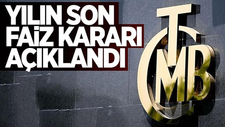 Merkez Bankası yılın son faiz kararını açıkladı..! Faiz kararı sonrası döviz kurları ve borsa nasıl tepki verdi?
