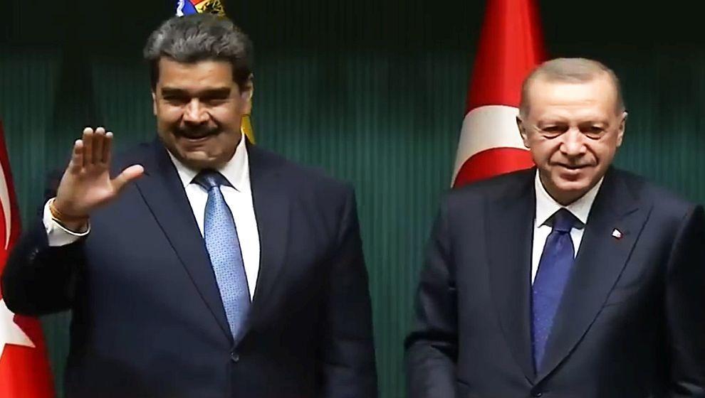 ABD işgali kapıya dayandı! Cumhurbaşkanı Erdoğan, Maduro ile görüştü..!