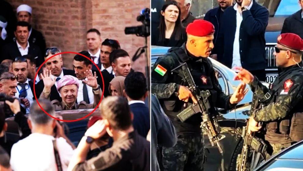 Barzani'nin uzun namlulu 'peşmerge' korumalarıyla yaptığı  Şırnak ziyaretine soruşturma...