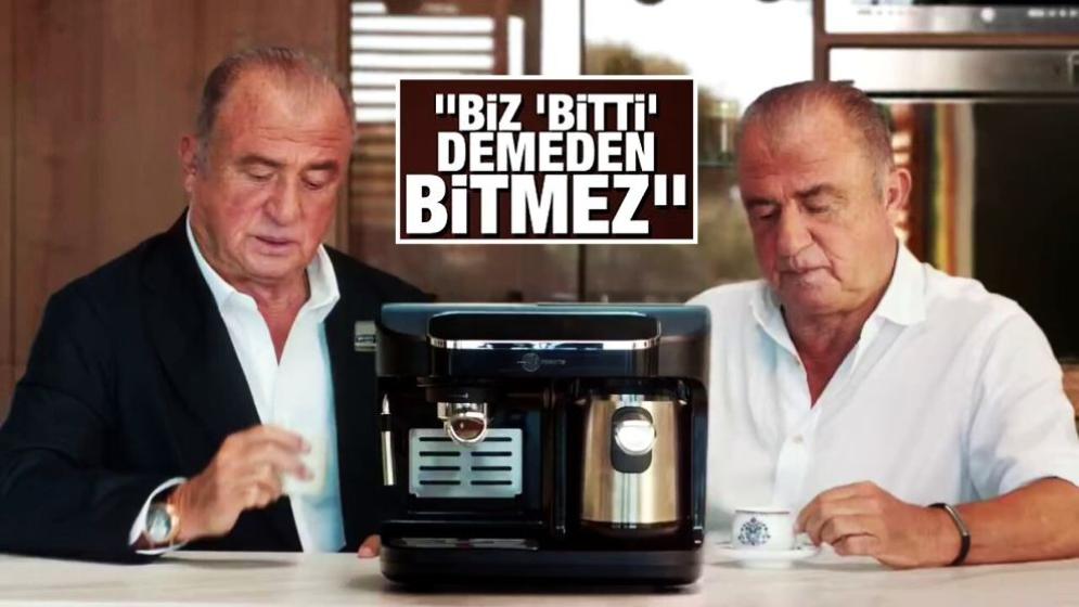 Fatih Terim'in kahve reklamı filmi olay oldu..!