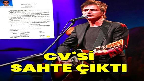 Binlerce kez paylaşılan Teoman'ın CV'si 'sahte' çıktı..!