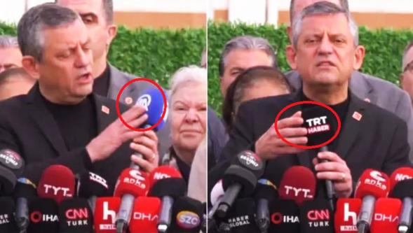 CHP lideri Özgür Özel, TRT ve AA'ya ateş püskürdü: 'Utanmıyor musunuz?'