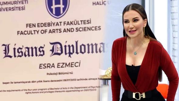 Esra Ezmeci sahte “klinik psikolog” unvanı iddialarına diplomalı yanıt verdi! Bu yanıta itiraz geldi!