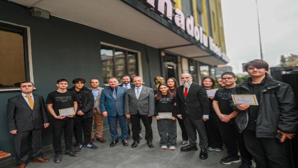 Final Okulları'nın gurur günü... Kaymakam Çelik'ten öğrencilerine 'Onur Belgesi...'