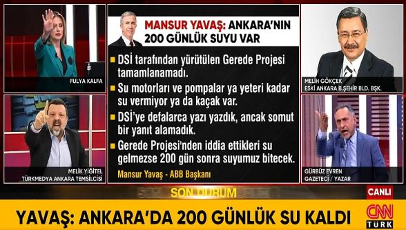 CNN Türk canlı yayınında büyük kriz! Melik Yiğitel: "Terbiyesizlik yaptırmam, haddini bil..!"