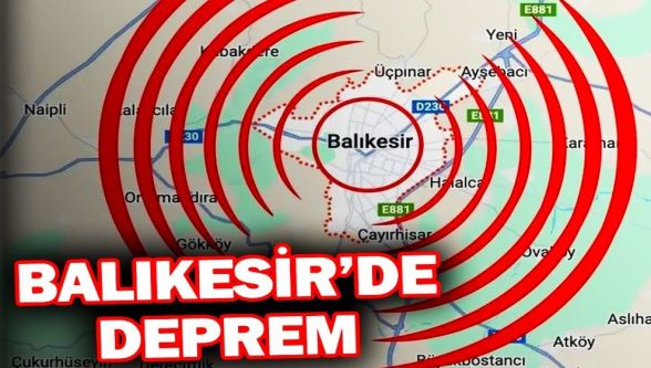 Balıkesir Sındırgı'da 5,1 büyüklüğünde deprem! İstanbul ve İzmir'de de hissedildi!