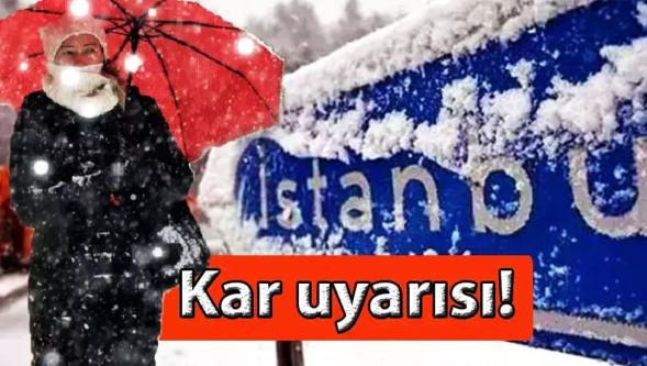 İstanbul sokaklarını beyaza büründü! Meteoroloji’den peş peşe uyarı...