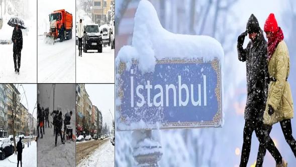İstanbul'da kar yağışı ne kadar sürecek? Valilikten yeni uyarı...