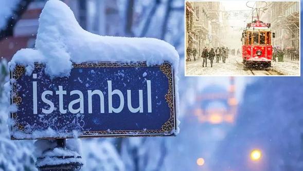 Meteoroloji'den haber var! İstanbul'a lapa lapa kar geliyor..! 