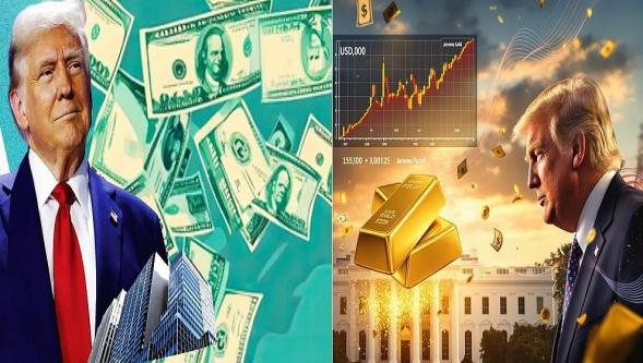 Piyasalar altüst oldu! Donald Trump 'dolarla yoyo gibi oynuyorum' dedi altını coşturdu...