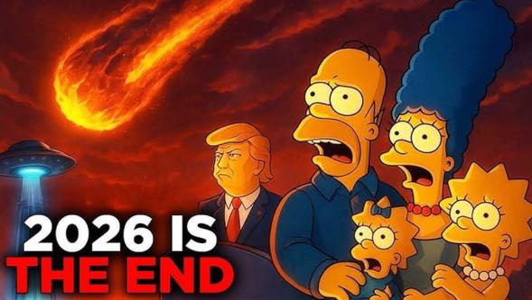 'Simpsonlar'dan ürküten 2026 senaryoları! Yapay zeka, salgın, savaş...