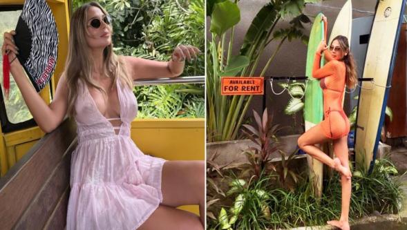 Tepkilerin odağındaki OnlyFans fenomeni Merve Taşkın'ın Bali'de keyfi yerinde!