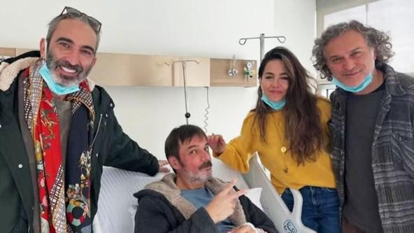 Ünlü oyuncu Ufuk Özkan'a görüntü yönetmeni arkadaşı donör oldu..!