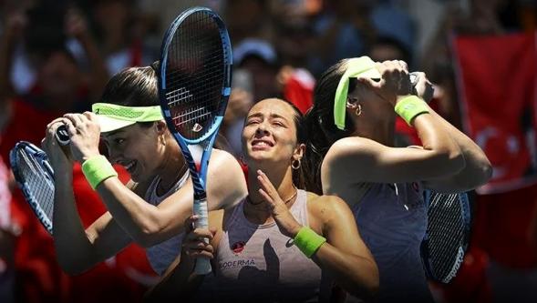 Zeynep Sönmez tarih yazıyor… Avustralya Açık'ta 3. turda!