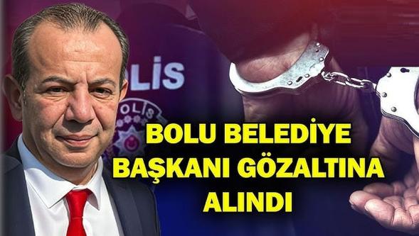 Bolu Belediye Başkanı Tanju Özcan gözaltına alındı..!