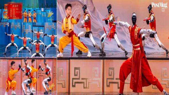 Çin'de 'Bahar Bayramı' galasına robotlar damga vurdu...