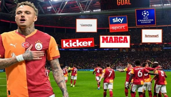 Dünya basını Juventus'u farklı bir skorla yenen Galatasaray'ı konuşuyor...
