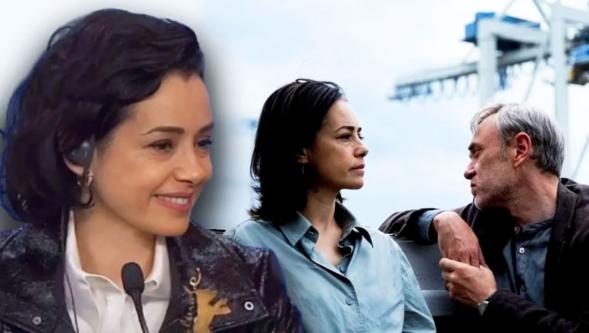 Festivale damga vurdu... Özgü Namal'dan Berlin'de Türkiye duruşu...