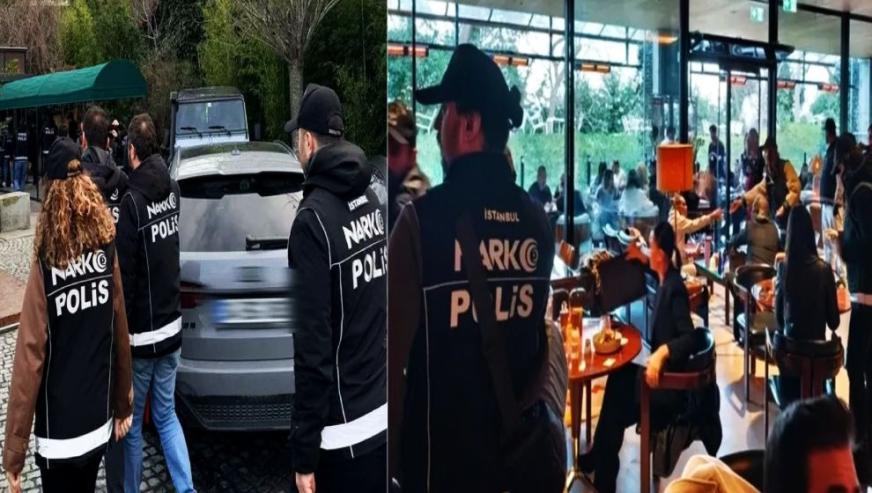 100 polis ve K-9 köpeklerle 'ClubHouse Bebek'e narkotik operasyonu!