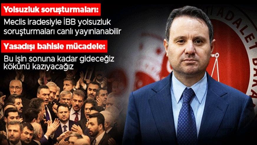 Adalet Bakanı Gürlek: "Meclis kürsüsüne giderken insanlar üstümüze geldi, bu beni çok üzdü, şaşkınlık yaşadım..!"