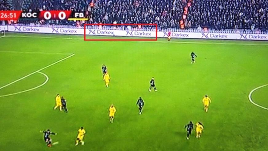 Mal varlıklarına el konulmuştu! Kocaelispor-Fenerbahçe maçında bahis baronu Yazıcı'nın şirketinin reklamı ekranlara yansıdı...